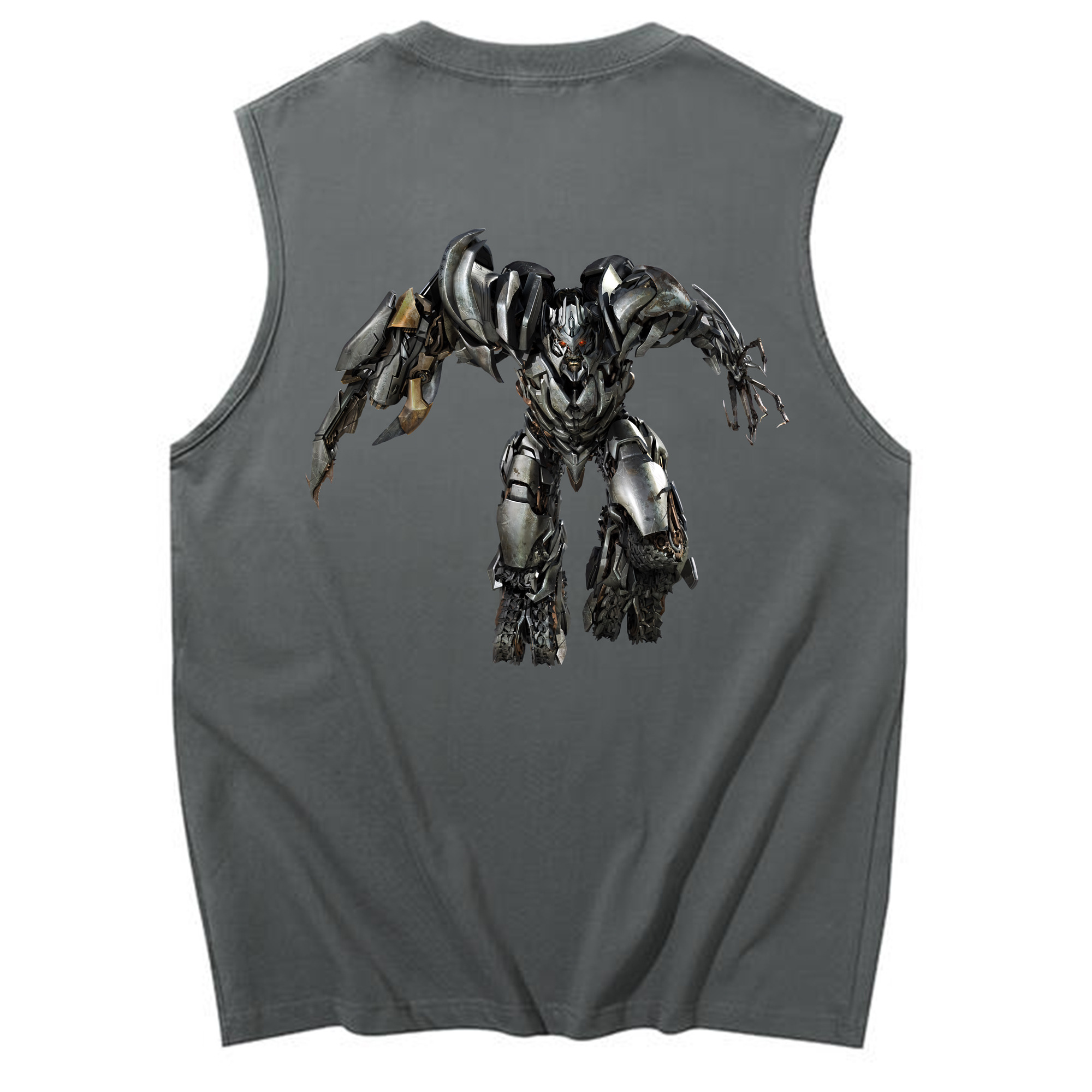 （画像用） Transformers トランスフォーマー コットン100％タンクトップ（背面プリント）